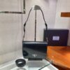 Prada Brushed leather shoulder bag