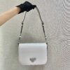Prada Brushed leather shoulder bag