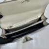 Prada Embl??me brushed-leather bag