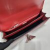 Prada Embl??me brushed-leather bag
