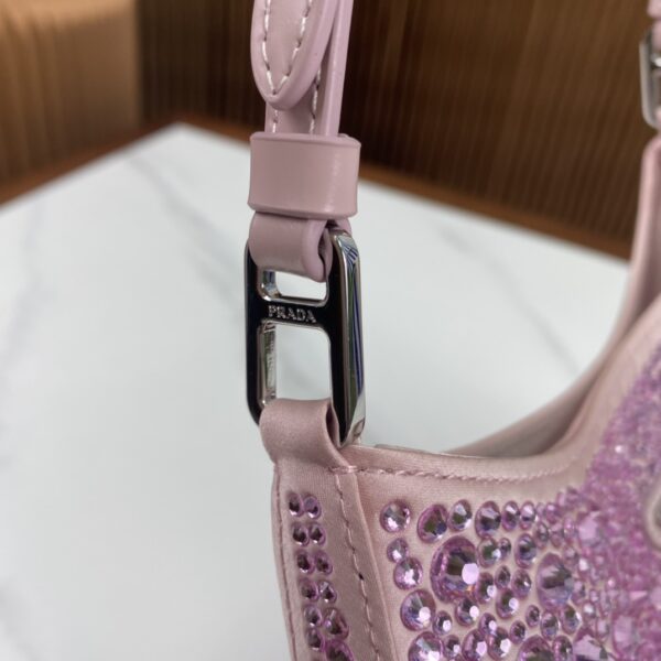 Prada Cleo satin bag with crystals