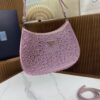 Prada Cleo satin bag with crystals