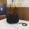 Prada Cleo satin bag with crystals