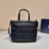 Prada System Nappa Leather Patchwork Tote