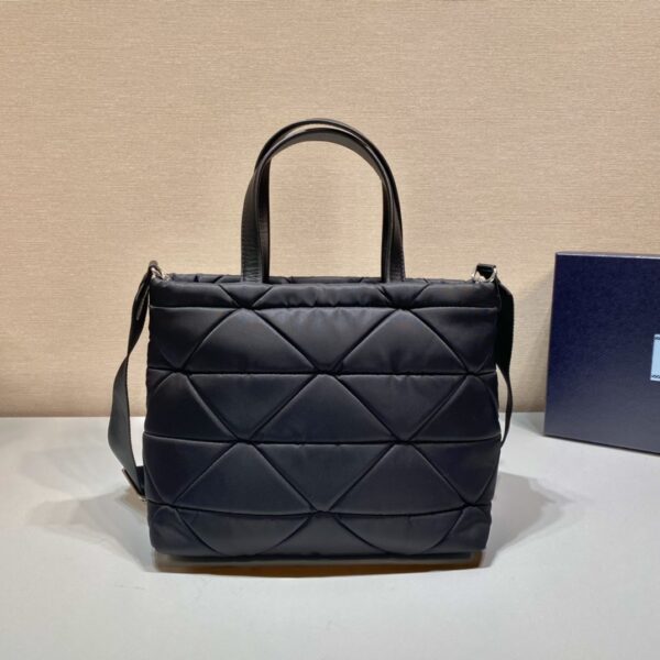 Prada System Nappa Leather Patchwork Tote