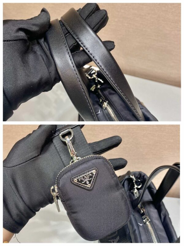 Prada System Nappa Leather Patchwork Tote