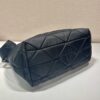 Prada  Black Re-nylon Medium Padded Tote