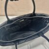 Prada  Black Re-nylon Medium Padded Tote