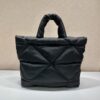 Prada Black Padded Nappa Tote Bag