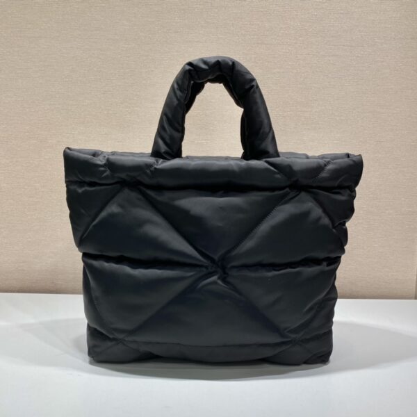 Prada Black Padded Nappa Tote Bag
