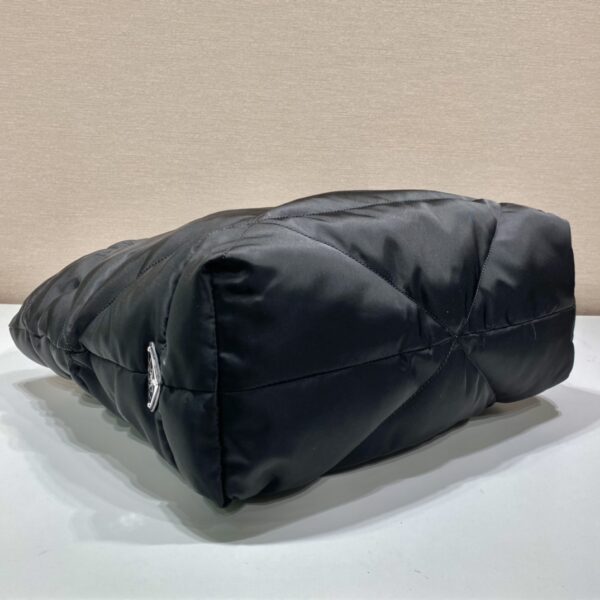 Prada Black Padded Nappa Tote Bag