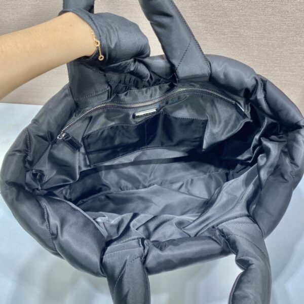 Prada Black Padded Nappa Tote Bag