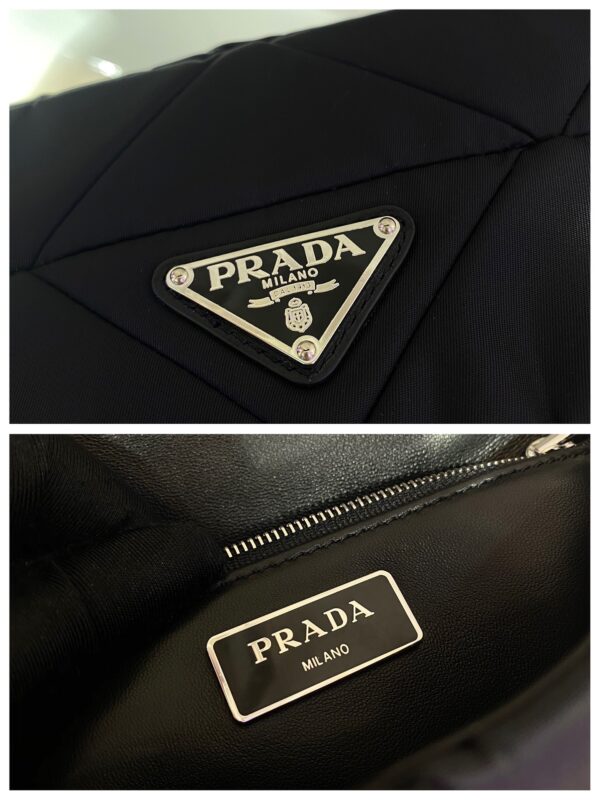 Prada System nappa patchwork shoulder bag