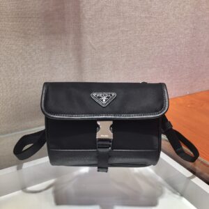 Prada Re-Nylon and Saffiano leather smartphone case