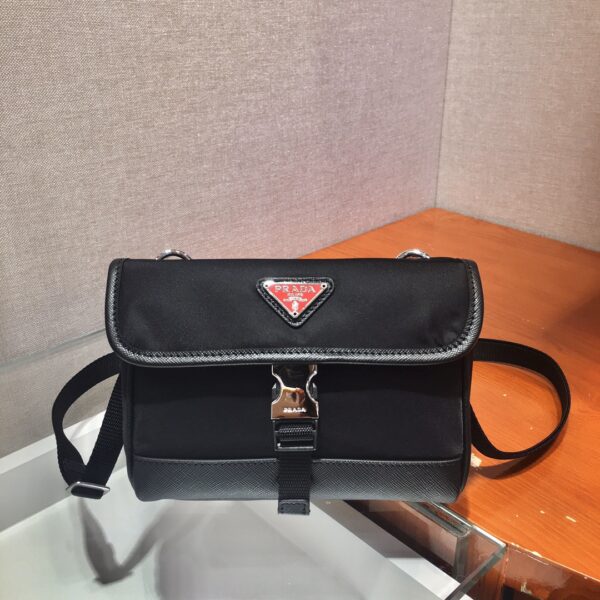 Prada Re-Nylon and Saffiano leather smartphone case