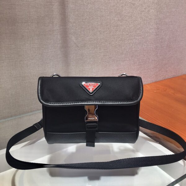 Prada Re-Nylon and Saffiano leather smartphone case