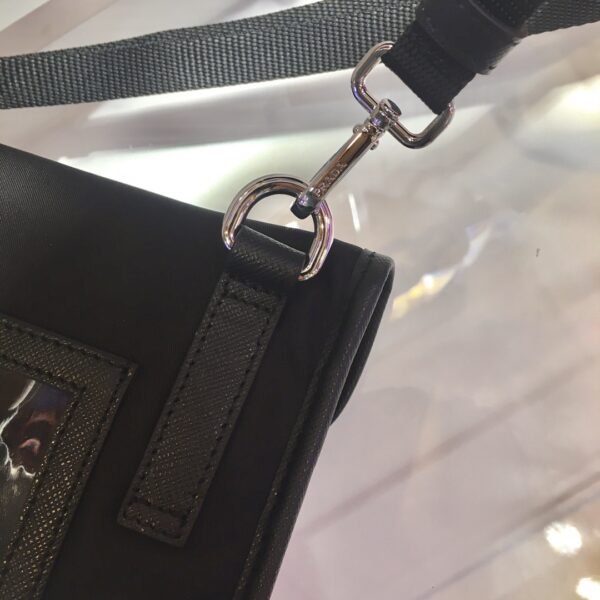 Prada Re-Nylon and Saffiano leather smartphone case