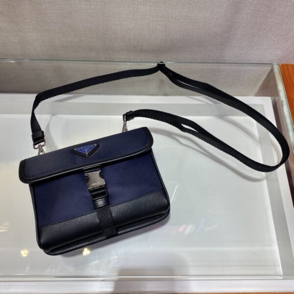 Prada Re-Nylon and Saffiano leather smartphone case