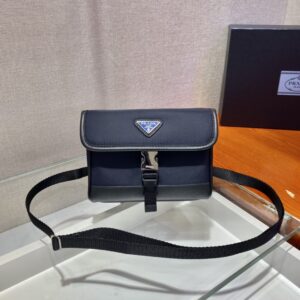 Prada Re-Nylon and Saffiano leather smartphone case