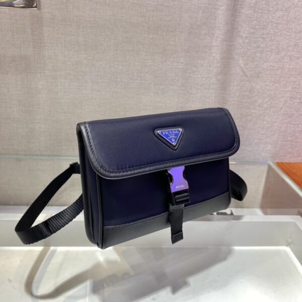 Prada Re-Nylon and Saffiano leather smartphone case