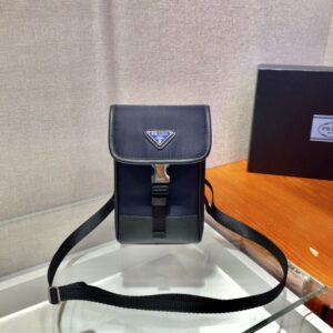 Prada Re-Nylon and Saffiano leather smartphone case