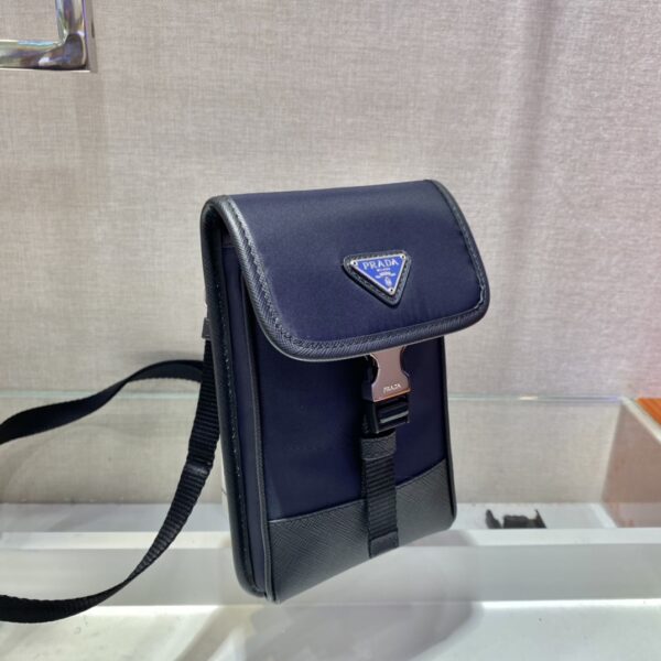 Prada Re-Nylon and Saffiano leather smartphone case