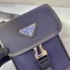 Prada Re-Nylon and Saffiano leather smartphone case