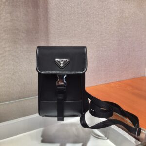 Prada Re-Nylon and Saffiano leather smartphone case