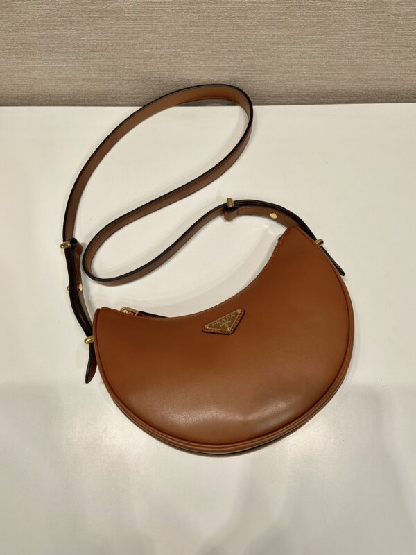 Prada Arqu?? Leather Shoulder Bag