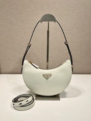 Prada Arqu?? Leather Shoulder Bag