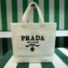 Prada Crochet tote bag