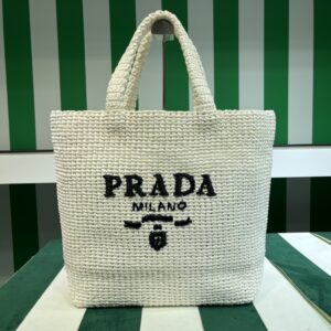 Prada Crochet tote bag