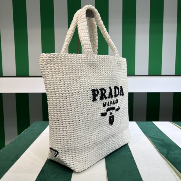 Prada Crochet tote bag