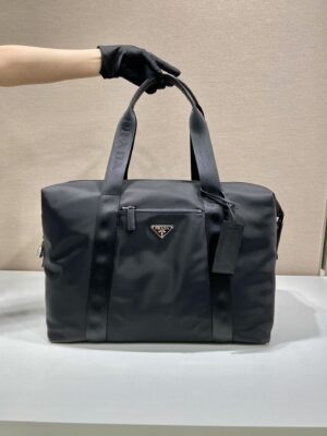 Prada Re-Nylon and Saffiano leather duffle bag