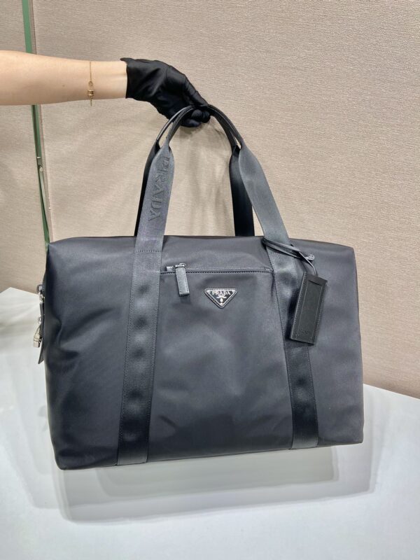 Prada Re-Nylon and Saffiano leather duffle bag