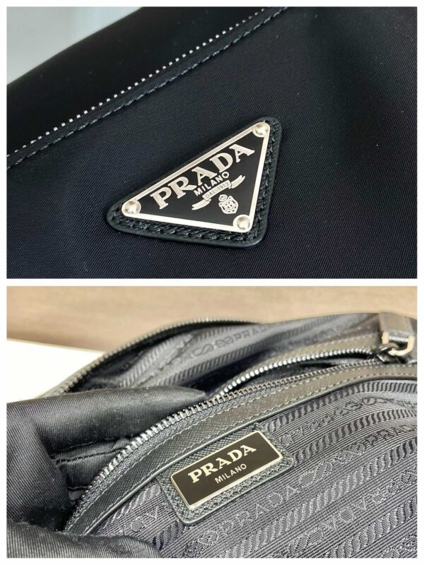 Prada Re-Nylon and Saffiano leather duffle bag