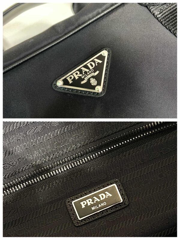 Prada Re-Nylon and Saffiano leather duffle bag