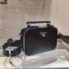 Prada Small Prada Brique leather bag