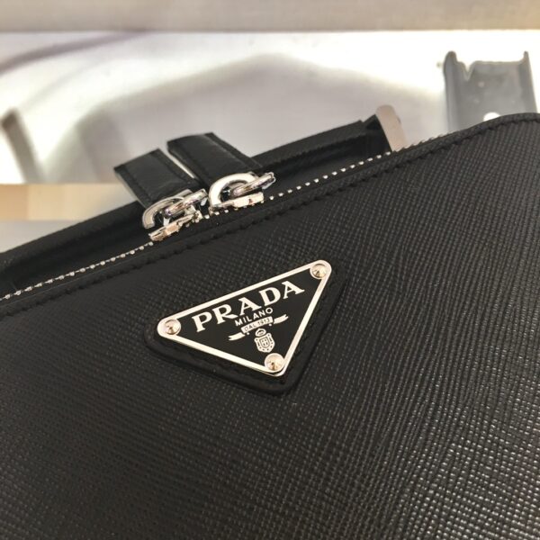 Prada Small Prada Brique leather bag