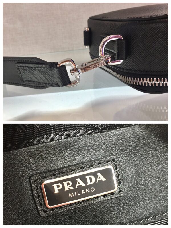 Prada Small Prada Brique leather bag