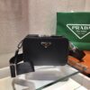 Prada Small Prada Brique leather bag