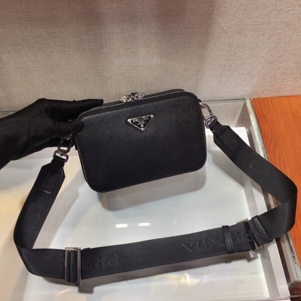 Prada Small Prada Brique leather bag