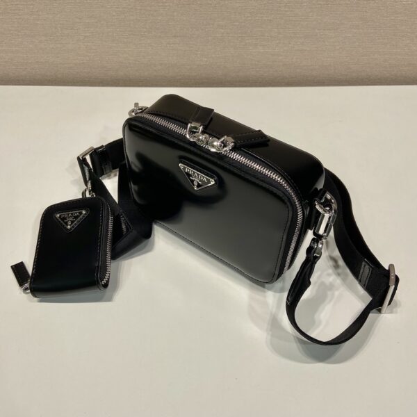 Prada Small Prada Brique leather bag
