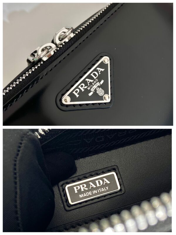Prada Small Prada Brique leather bag
