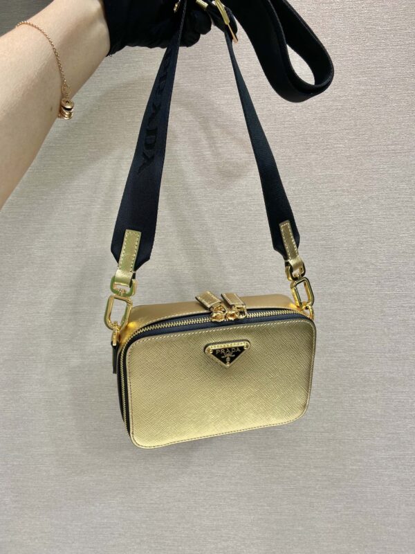 Prada Small Prada Brique leather bag
