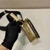 Prada Small Prada Brique leather bag