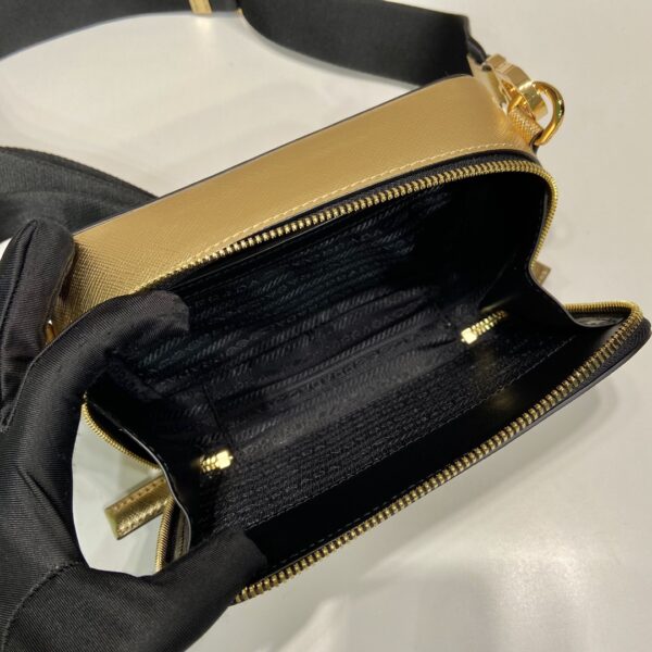 Prada Small Prada Brique leather bag