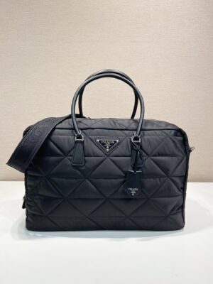 Prada Quilted Re-Nylon travel bag