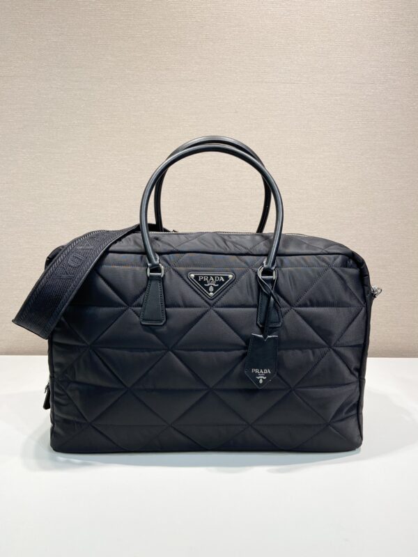 Prada Quilted Re-Nylon travel bag