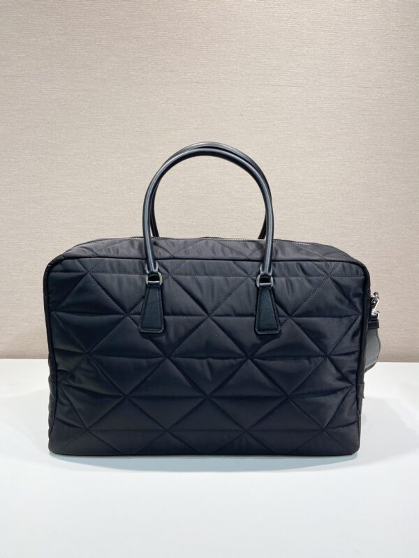 Prada Quilted Re-Nylon travel bag